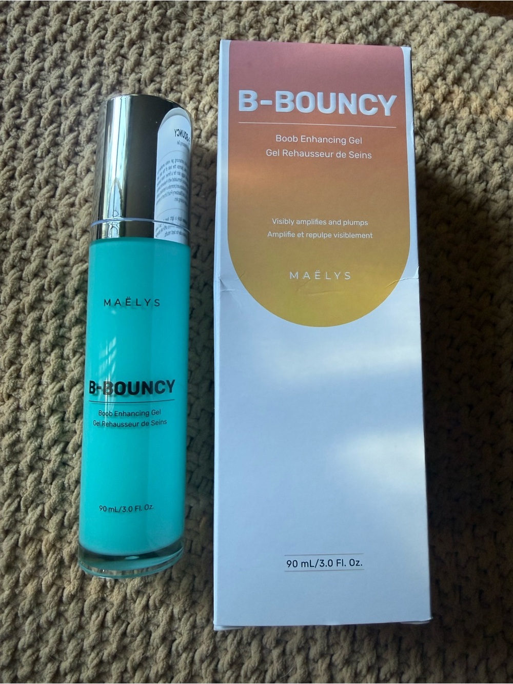 MAËLYS B-BOUNCY Turquoise Boob Enhancing Gel